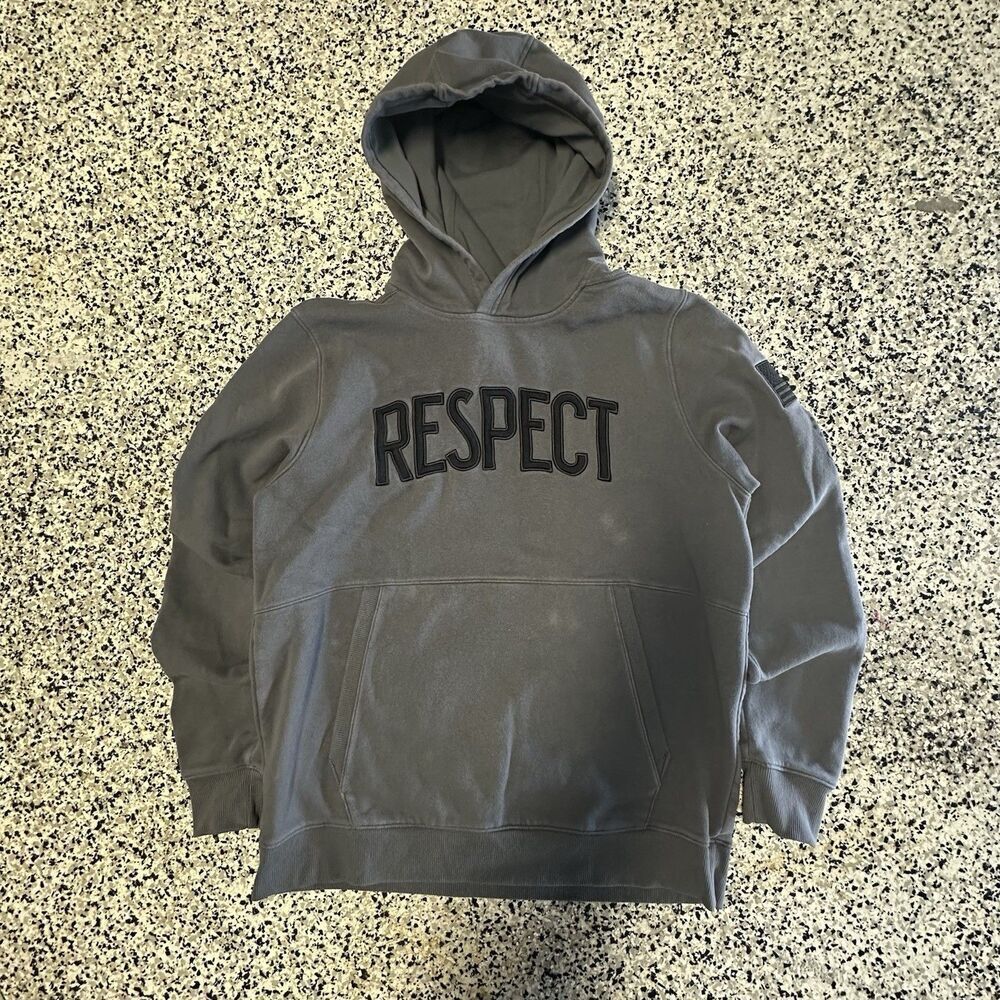 Under Armour Project Rock Respect Hoodie Men Large ColdGear Pullover Sweatshirt